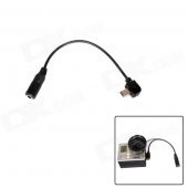 Fat Cat C-M3 3.5mm Mic Adapter Cable for Gopro Hero3+ / Hero3 (15cm)