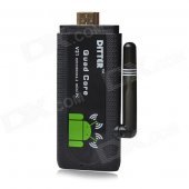 DITTER V21 Quad-Core Android 4.2 Google TV HDPlayer / 1GB RAM / 8GB ROM / HDMI Bluetooth - Black