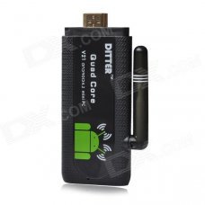 DITTER V21 Quad-Core Android 4.2 Google TV HDPlayer / 1GB RAM / 8GB ROM / HDMI Bluetooth - Black