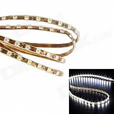 Merdia QPYP12T1C1 2.5W "150lm" 45 x SMD 3528 LED White Light Car Light Strip - (45cm / 12V) Merdia QPYP12T1C1 2.5W "150lm" 45 x SMD 3528 LED White Light Car Light Strip - (45cm / 12V)