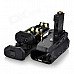 Dste BG-E8 Battery Grip for Canon EOS 550D 600D 650D 700D/Rebel T2i T3i T4i T5i / Kiss X4 X5 X6i X7i Dste BG-E8 Battery Grip for Canon EOS 550D 600D 650D 700D/Rebel T2i T3i T4i T5i / Kiss X4 X5 X6i X7i