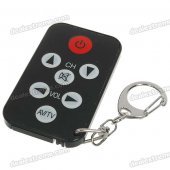 Mini Multifunctional Remote Controller Black