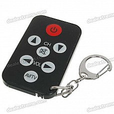 Mini Multifunctional Remote Controller Black Mini Multifunctional Remote Controller Black