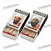 FBI 10 Most Wanted Series Match Sticks (10-Box Pack)