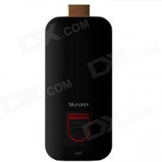 Measy U4A Quad-Core Android 4.2.2 Mini PC Google TV Player w/ 1GB RAM / 4GB ROM / TF - Black Measy U4A Quad-Core Android 4.2.2 Mini PC Google TV Player w/ 1GB RAM / 4GB ROM / TF - Black