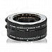VILTROX DG-M43 Macro Extension Tube Set for Panasonic / Olympus - Black