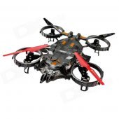 YD AT-788 "Avatar" Four Shaft 2.4GHz Six-Channel Remote Control Aircraft - Black + Red + Yellow