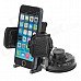 YD2167-K 360 Degree Rotatable Universal Suction Cup Car Mount Holder Bracket for GPS / PDA - Black YD2167-K 360 Degree Rotatable Universal Suction Cup Car Mount Holder Bracket for GPS / PDA - Black