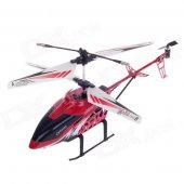 Chuang Hunag CH008 Unzerbrechlich 3-CH IR Remote Control R/C Helicopter w/ Gyro - Red + White +Black