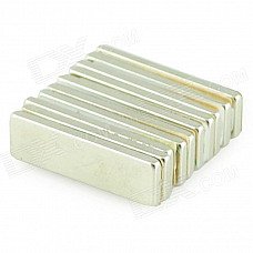 20 x 6 x 1.5mm Powerful NdFeB Magnets - Silver (10 PCS) 20 x 6 x 1.5mm Powerful NdFeB Magnets - Silver (10 PCS)