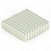 20 x 5 x 2mm Powerful NdFeB Magnets - Silver (10 PCS) 20 x 5 x 2mm Powerful NdFeB Magnets - Silver (10 PCS)
