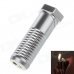 Creative Screw Style Zinc Alloy Windproof Butane Gas Lighter - Silvery White Creative Screw Style Zinc Alloy Windproof Butane Gas Lighter - Silvery White