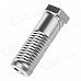 Creative Screw Style Zinc Alloy Windproof Butane Gas Lighter - Silvery White Creative Screw Style Zinc Alloy Windproof Butane Gas Lighter - Silvery White