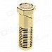 Creative Screw Style Zinc Alloy Windproof Butane Gas Lighter - Golden Creative Screw Style Zinc Alloy Windproof Butane Gas Lighter - Golden