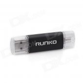e-J X-DEPO USB 2.0 / Micro USB Dual Interface High Speed Flash Drive - Black (32GB)