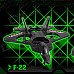 XIN XUN X31 2.4GHz 4-Channel 4-Axis Spacecraft F-22 Stealth Fighter - Black + White XIN XUN X31 2.4GHz 4-Channel 4-Axis Spacecraft F-22 Stealth Fighter - Black + White
