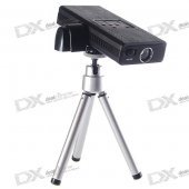 3M LED Powered LCoS Portable Home/Office Mini VGA Projector (VGA/TF/USB)