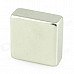 25 x 25 x 10mm Powerful NdFeB Magnet - Silver