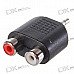 3.5mm Male to 2 * RCA Female Audio Adapter 3.5mm Male to 2 * RCA Female Audio Adapter