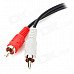 3.5mm Female to 2 * RCA Male Audio Adapter Cable (36CM-Length) 3.5mm Female to 2 * RCA Male Audio Adapter Cable (36CM-Length)