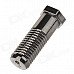 Creative Screw Style Zinc Alloy Windproof Butane Gas Lighter - Iron Grey Creative Screw Style Zinc Alloy Windproof Butane Gas Lighter - Iron Grey