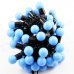 5W 50-LED 8-Mode Blue Small Ball Style Christmas Decorative String Light - (5m / 220V) 5W 50-LED 8-Mode Blue Small Ball Style Christmas Decorative String Light - (5m / 220V)