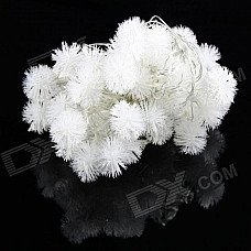 5W 50-LED 4 -Mode RGB Snow Style Light Christmas Decorative String Light - (220V / 2-Round-Pin Plug) 5W 50-LED 4 -Mode RGB Snow Style Light Christmas Decorative String Light - (220V / 2-Round-Pin Plug)