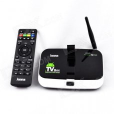 Jesurun DX05II Quad-Core Android 4.2.2 TV Player w/ 2GB RAM, 16GB ROM, 5.0 MP Cam, Mic, Bluetooth Jesurun DX05II Quad-Core Android 4.2.2 TV Player w/ 2GB RAM, 16GB ROM, 5.0 MP Cam, Mic, Bluetooth