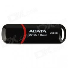 ADATA DashDrive UV150 USB 3.0 Flash Drive - Black (16GB) ADATA DashDrive UV150 USB 3.0 Flash Drive - Black (16GB)