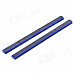 Magnet + Plastic Magnetic Stripes w/ Scale - Deep Blue (2 PCS) Magnet + Plastic Magnetic Stripes w/ Scale - Deep Blue (2 PCS)