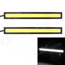 5W 375lm COB LED White Light Car Daytime Running Lamp - (12V / 2 PCS) 5W 375lm COB LED White Light Car Daytime Running Lamp - (12V / 2 PCS)