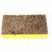 Car Dirt Cleaning Wash Sponge Brush - Yellow + Brown Car Dirt Cleaning Wash Sponge Brush - Yellow + Brown