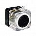 TT-028 Colorful Flash Mini Speaker w/ FM, TF Card Reader & Clock - Black TT-028 Colorful Flash Mini Speaker w/ FM, TF Card Reader & Clock - Black