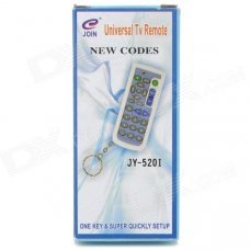 Universal TV Remote Keychain with Keypad