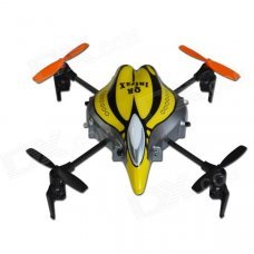 Wakera QR Infra X Mini 4-CH R/C Quadcopter BNF - Yellow + Grey Wakera QR Infra X Mini 4-CH R/C Quadcopter BNF - Yellow + Grey