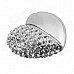 USB 2.0 Diamond-stud Heart Shape Flash Driver Disk - Silver (8GB) USB 2.0 Diamond-stud Heart Shape Flash Driver Disk - Silver (8GB)