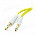 3.5mm Male to Male Audio Cable - Yellow (105cm)