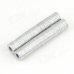 10050149W Small Hole NdFeB Magnets - Silver (100 PCS) 10050149W Small Hole NdFeB Magnets - Silver (100 PCS)