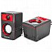 SENICC SN419 Portable 3.5mm Speaker (Pair) SENICC SN419 Portable 3.5mm Speaker (Pair)