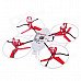 SYMA X3 2.4G 360 Degree Flip 4-CH 4-Axis Helicopter Rotor IR R/C Aircraft Toy - White + Red + Black SYMA X3 2.4G 360 Degree Flip 4-CH 4-Axis Helicopter Rotor IR R/C Aircraft Toy - White + Red + Black