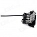 YQBJ-01 Special Electric Guitar Bridge Locking Tremolo System for Floyd Rose - Black + Silver YQBJ-01 Special Electric Guitar Bridge Locking Tremolo System for Floyd Rose - Black + Silver