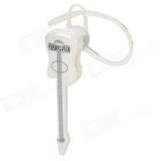 Guitar Style Bluetooth V3.0 Stereo Headset - White