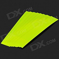 Car Body Reflective Decoration Sticker - Yellow (8 PCS) Car Body Reflective Decoration Sticker - Yellow (8 PCS)
