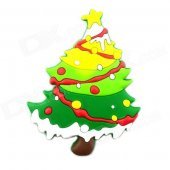 4.7 x 5.9cm Creative Christmas Tree Style Fridge Magnet - Multicolored