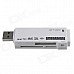 ETOP-U3-02 Super Speed USB 3.0 Micro SD / TF / SD / MS / M2 Card Reader - White (Max. 64GB) ETOP-U3-02 Super Speed USB 3.0 Micro SD / TF / SD / MS / M2 Card Reader - White (Max. 64GB)