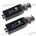 CCTV via Cat-5 Twisted Pair Video Balun Transceivers (Pair)
