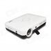 E05 DLP 1280 x 800 Real 3D Projector 2D Convert to 3D w/ 2 x HDMI + USB + VGA + AV + TF - White E05 DLP 1280 x 800 Real 3D Projector 2D Convert to 3D w/ 2 x HDMI + USB + VGA + AV + TF - White