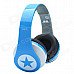 HAVIT HV-H99TF Headset Foldable MP3 Player Headphone w/ TF / FM - Blue + White HAVIT HV-H99TF Headset Foldable MP3 Player Headphone w/ TF / FM - Blue + White