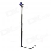 PANNOVO 4 Section Retractable Handheld Pole Monopod for Gopro Hero 4/ 2 / 3 / 3+ / SJ4000