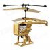 JH288 Mini Foldable 3.5-Channel Helicopter - Golden + Black JH288 Mini Foldable 3.5-Channel Helicopter - Golden + Black